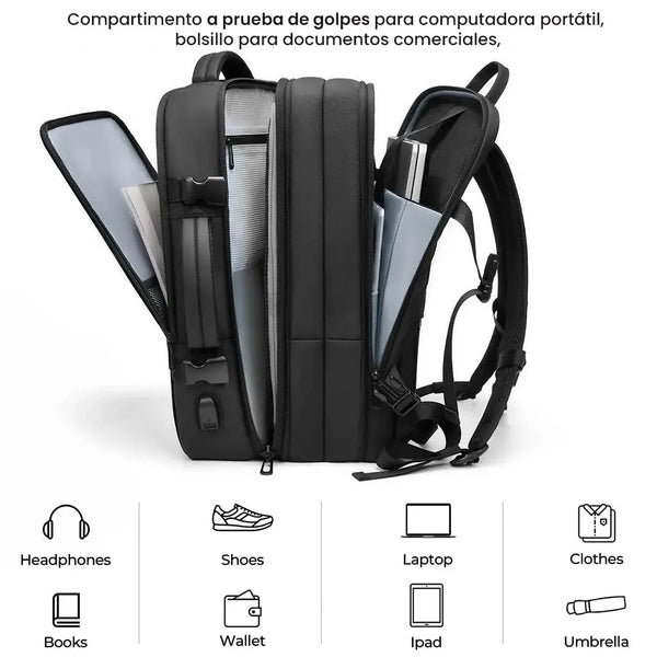 Mochila Compacta de Viaje