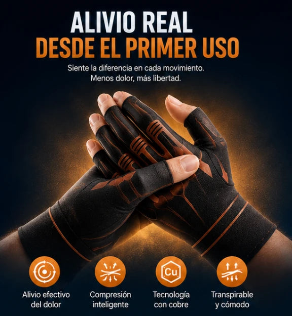 Guantes de compresión Cobrevida®️ de cobertura total para artritis  alivio para el túnel carpiano, la hinchazón, el dedo en resorte y el edema; adecuados para ganchillo, escribir, dormir, trabajar, videojuegos, conducir y uso diario