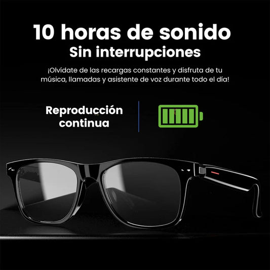 EchoX® Gafas Inteligentes con Bluetooth incorporado