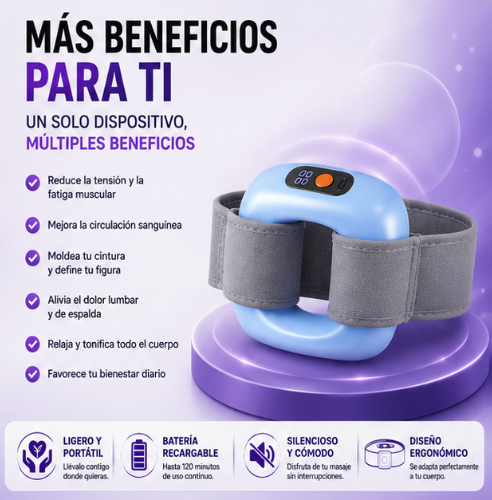 Fascia Cinturón inteligente - Cuerpo esbelto y relajado en minutos