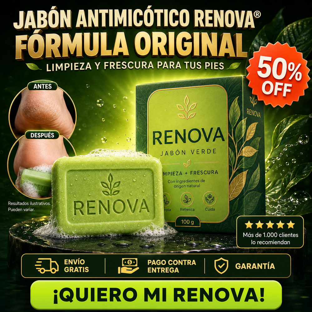 Jabón antimicótico Renova® Formula Original