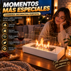 Ambiente instantáneo, Llama real, Sin complicaciones - chimenea decorativa portátil para interior/exterior