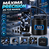 Endoscopio/boroscopio de inspección automotriz HD 1920P, resolución W400, 8 luces LED ajustables, cable semirrígido tipo serpiente de 3,5 m (11,48 pies), resistencia al agua IP67, sistema Plug & Play