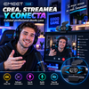 Webcam EMEET C60E 4K para PC/portátil/Switch – Artículos gaming, accesorios para gamers, equipo de streaming, accesorios para PC, 1080p a 60 fps, enfoque automático rápido, luz de relleno, Plug & Play, tapa de privacidad; no compatible con PS5.