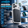 Batería externa magnética Anker de 5000 mAh, cargador portátil inalámbrico con soporte plegable y puerto USB-C lateral, batería para iPhone 17/16/15/14/13
