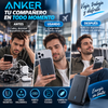 Batería externa magnética Anker de 5000 mAh, cargador portátil inalámbrico con soporte plegable y puerto USB-C lateral, batería para iPhone 17/16/15/14/13