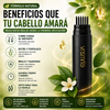Peine para teñir el cabello 2 en 1 formula natural para todas las edades cubre todo tipo de canas