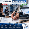 Bolígrafo de cámara 1080P-Mini grabadora de video portátil de bolsillo para cámara de soporte de tarjeta SD de 32 GB para reuniones de negocios, aprendizaje en el hogar y en el aula