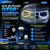 Kits de pulido QIFOR® para la restauración de faros de coche: limpia, restaura y protege los faros en 10 minutos