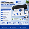 Rongta® Impresora térmicas portátil inalámbrica para viajes, impresora móvil Bluetooth, impresora sin tinta para uso escolar, oficina, hogar, compatible con Android, iOS y laptop