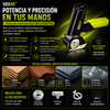 SEESE® Tijeras eléctricas inalámbricas recargables: Corta cartón, cuero, tela y plástico, cortador eléctrico de caja de cartón con 2 cuchillas de seguridad y bolsa de almacenamiento