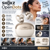 SHOKZ OpenDots Auriculares de clip de oído abierto, Dolby Audio, 3 micrófonos. Graves intensos con Dolby Audio; llamadas nítidas con 3 micrófonos; 40 horas de reproducción; IP57; Bluetooth 6.1