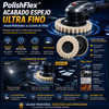 PolishFlex™️ – Disco de pulido con solapa filtro de lana con acabado espejo ultra fino