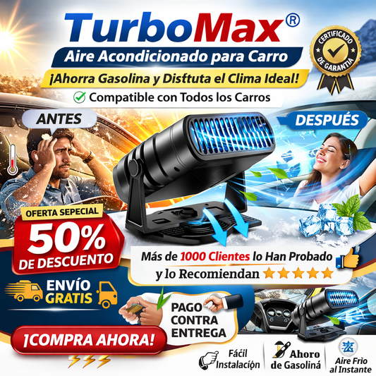 TURBO MAX® Aire Acondicionado 2 en 1