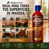 Madera Viva®️ Restaura y protege tus pisos de madera Brillo intenso instantáneo para las superficies de tu hogar