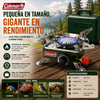 Estufa Coleman Classic de 1 quemador de butano, estufa portátil de camping con estuche de transporte e ignición InstaStart, quemador ajustable con 7650 BTUs de potencia para acampar, asar, avistamiento de aves y casas sin acceso a gas natural