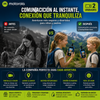 Motorola® Juego de walkie-talkies con video para niños (2 unidades), juguetes de radio bidireccional recargables de largo alcance; ideal para aventuras al aire libre, acampadas, senderismo y regalos de cumpleaños; diseño duradero y con carga de 6 horas