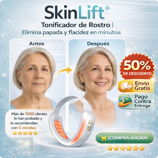 SkinLift® Tonificador de Rostro I Elimina papada y flacidez en minutos