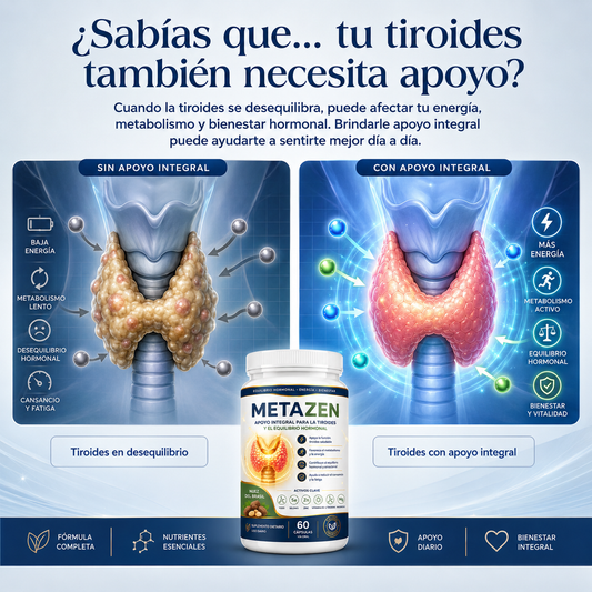 PAGA 1 Y LLEVA 2 METAZEN™ Cansancio extremo, hinchazón y cambios en tu peso? suplemento que esta revolucionando el mercado