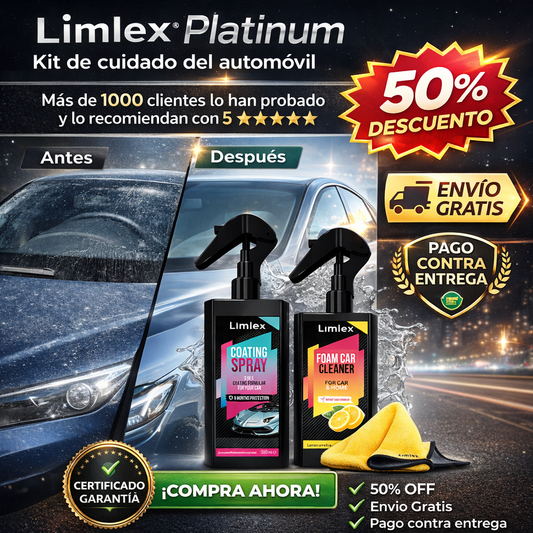 Limlex®️ Platinum - Kit de cuidado del automóvil