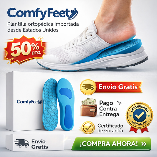 Plantillas ComfyFeet Pro® Confort Diario