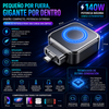 Cargador inteligente súper rápido de 140 W con apagado automático por IA – USB-C PD3.1 – Protección inteligente de la batería – Universal para iPhone, MacBook y tabletas