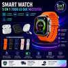 Smart Watch + 5 correas + Air Pods Pro + powerbank inalambrico + cargador de iphone para hombres y mujeres