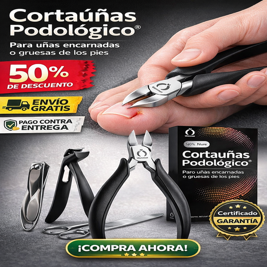 Cortauñas Podológico® protege tus uñas como un experto