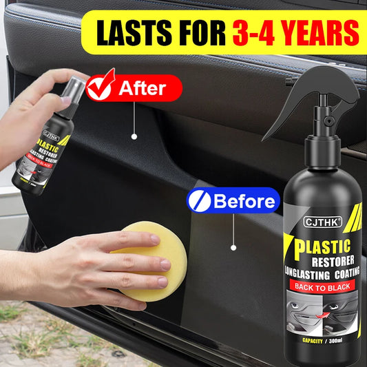 Restaurador de plásticos CarGuys®, la solución definitiva para devolver la vida a la goma, el vinilo y el plástico