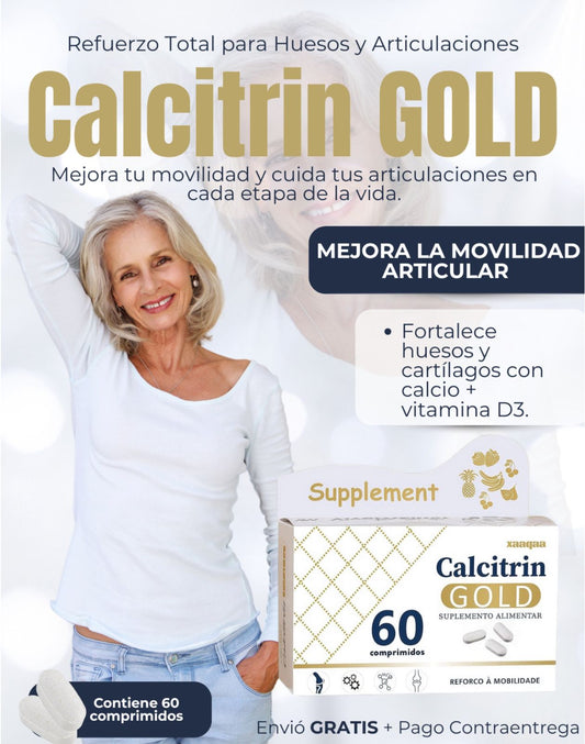 Calcitrin GOLD I Mejora tu movilidad y cuida tus articulaciones, NO MÁS DOLOR