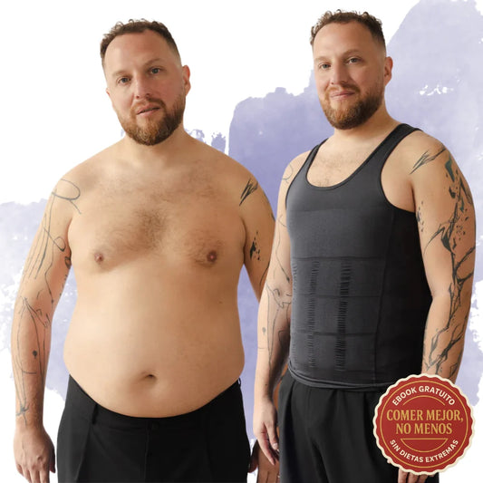 Camiseta de compresión para hombre — No más barriga. No más inseguridad 💪