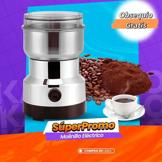 Molino Eléctrico Compacto + Obsequio gratis