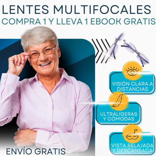 Visión nítida al instante sin cirugías l Lentes Multifocales Originales