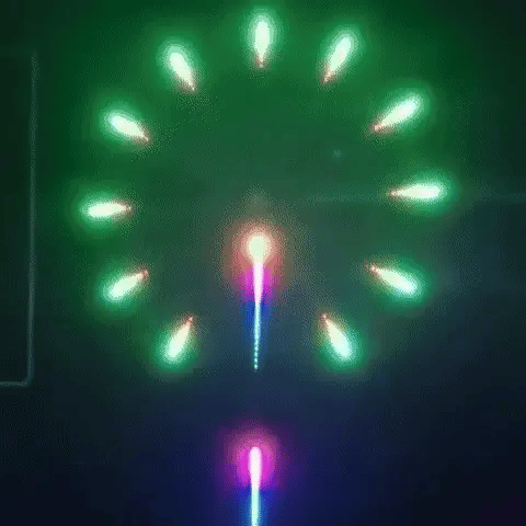 Luces Mágicas de Fuegos Artificiales