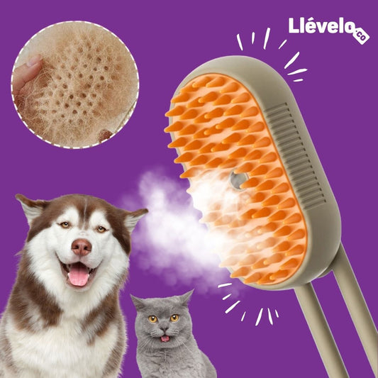 Cepillo de vapor - Spa para tu mascota + EBOOK con 100 recetas saludables