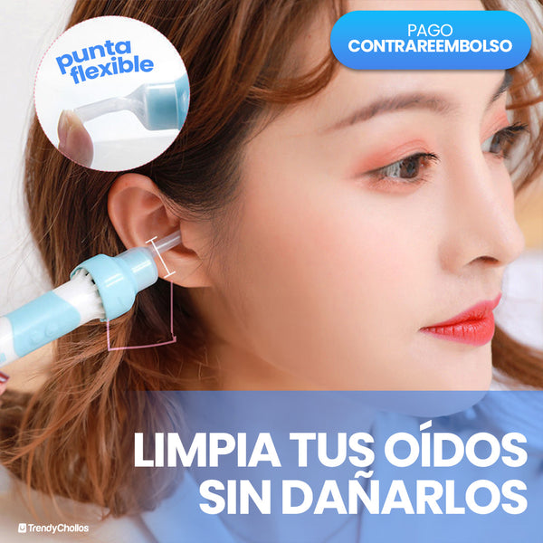 Aspirador Suave para Oídos