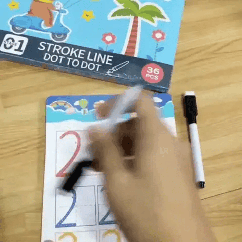 Cuaderno Trazos Mágicos AprendeKids