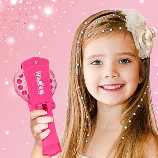 Kit infantil decorador de cabellos + accesorios