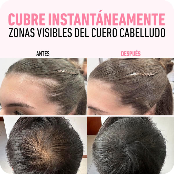 Toque Rápido Cabello Natural Instantáneo