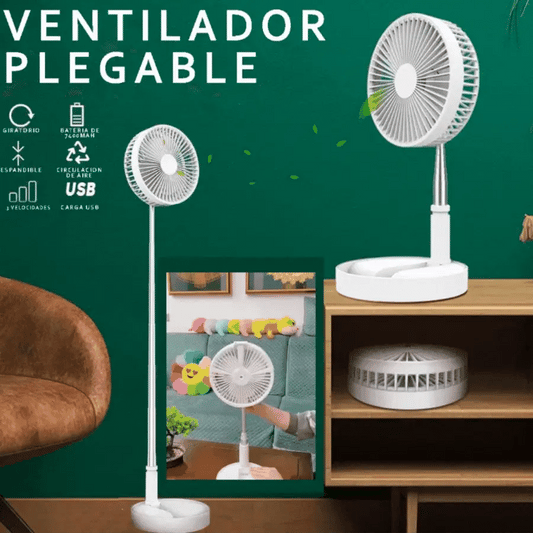 Ventilador Plegable Recargable