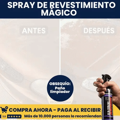 Spray de revestimiento mágico